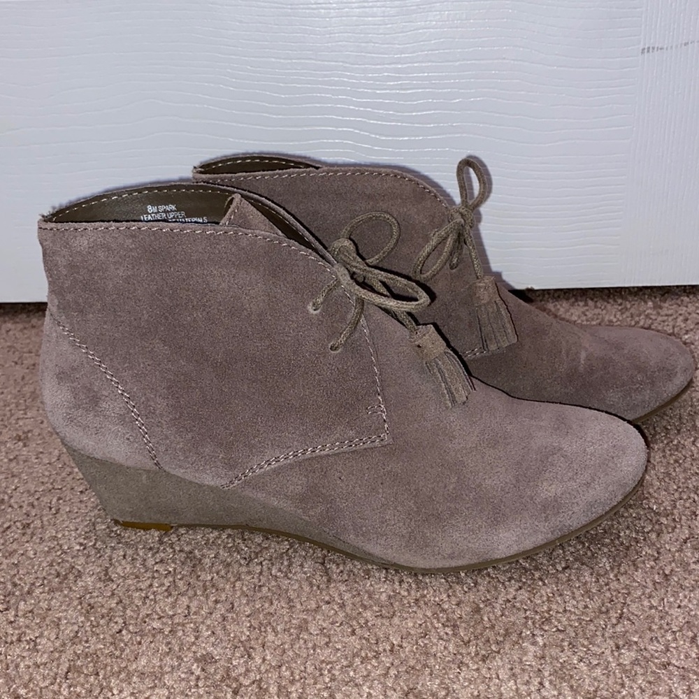 Crown Vintage Spark Leather booties